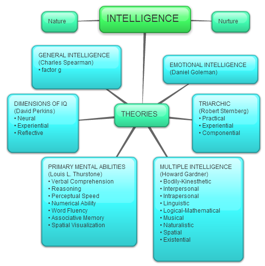 Concept Map on Intelligence owelbutin (c) 2014